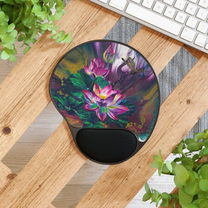 "Flow of Serenity I" Mouse Pad With Wrist Rest