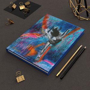 "Breakthrough" Ballet Art Hardcover Journal Matte