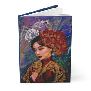 "Crimson Bride" Hardcover Journal Matte