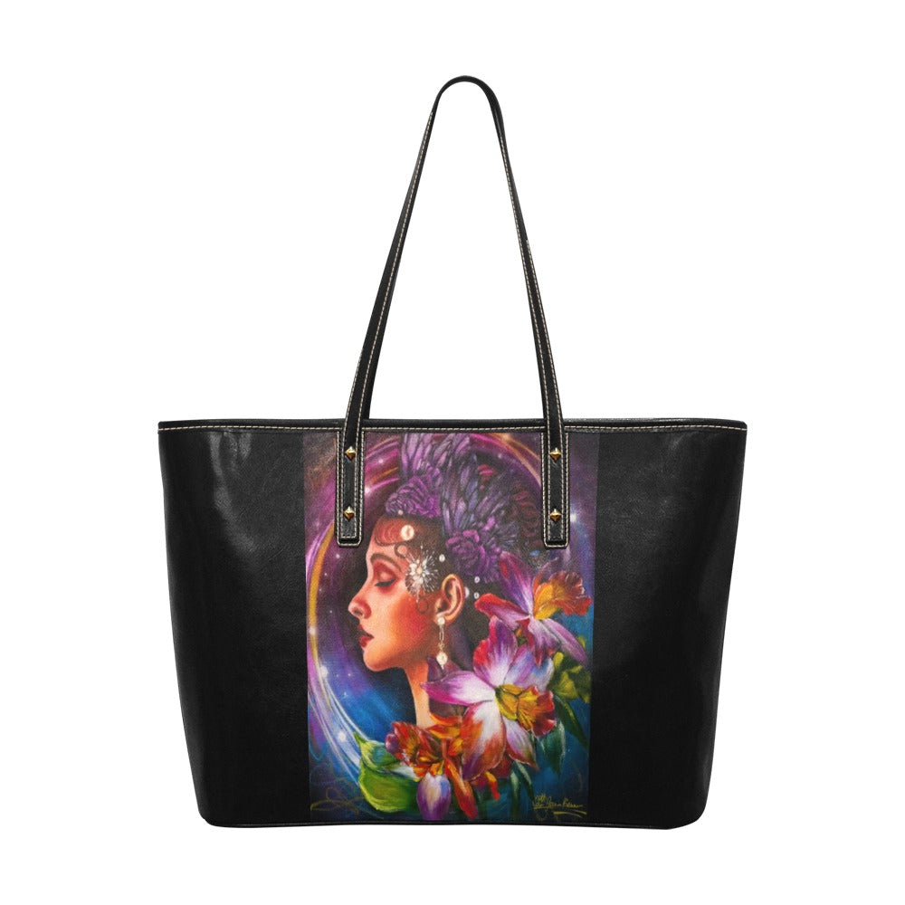 Aura PU Leather Tote Bag(Model1709)