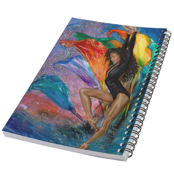 Splash Spiral Notebook 5.5" x 8.5" Notebook