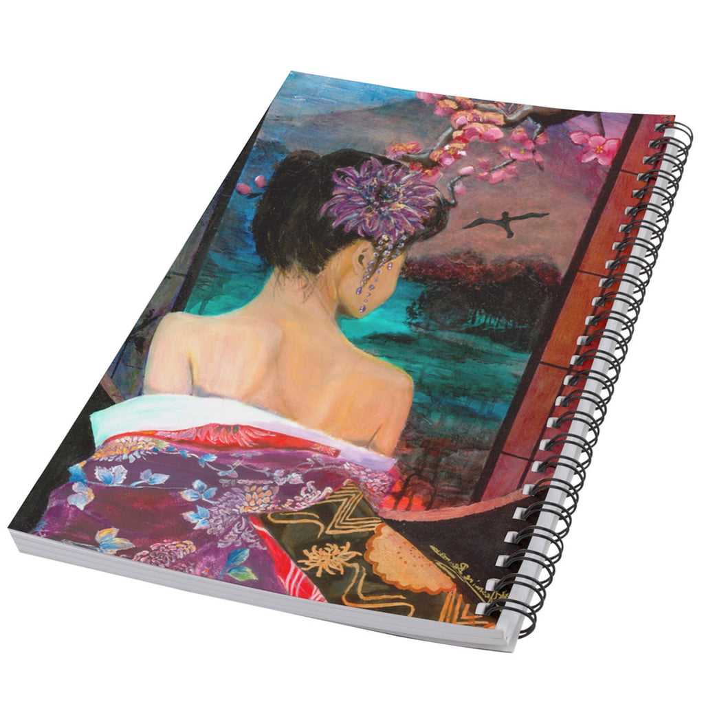 Scenery Spiral Notebook 5.5" x 8.5" Notebook
