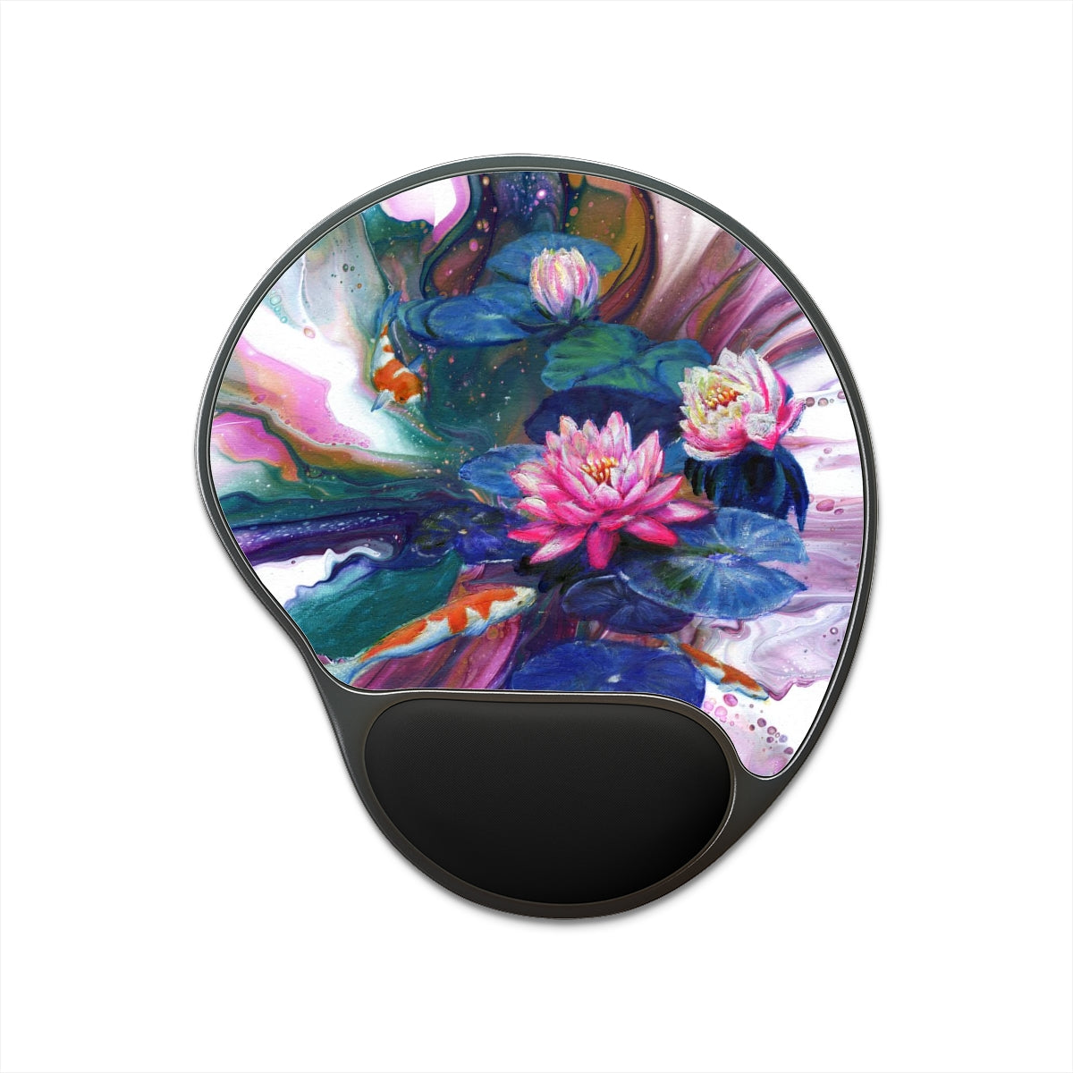 "Flow of Serenity II" Mouse Pad With Wrist Rest