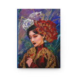 "Crimson Bride" Hardcover Journal Matte