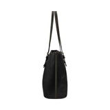 Butterfly Dream Leather Tote Bag (Model 1651) (Big)