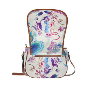 Wild Flowers #1 Saddle Bag (Model 1649) (Big)