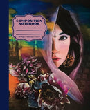Composition Notebook: Beautiful Fine Art Cover: 120 Wide Ruled Paper, 7.5" x 9.25"