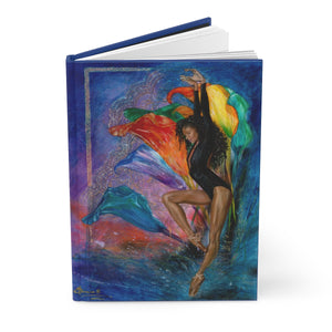 "Splash" Ballet Art Hardcover Journal Matte