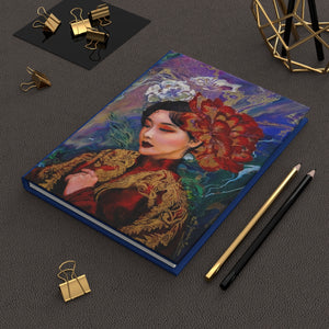 "Crimson Bride" Hardcover Journal Matte