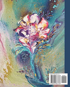 Composition Notebook: Beautiful wide ruled unique acrylic poured fluid art cover. Perfect gift for art lovers.