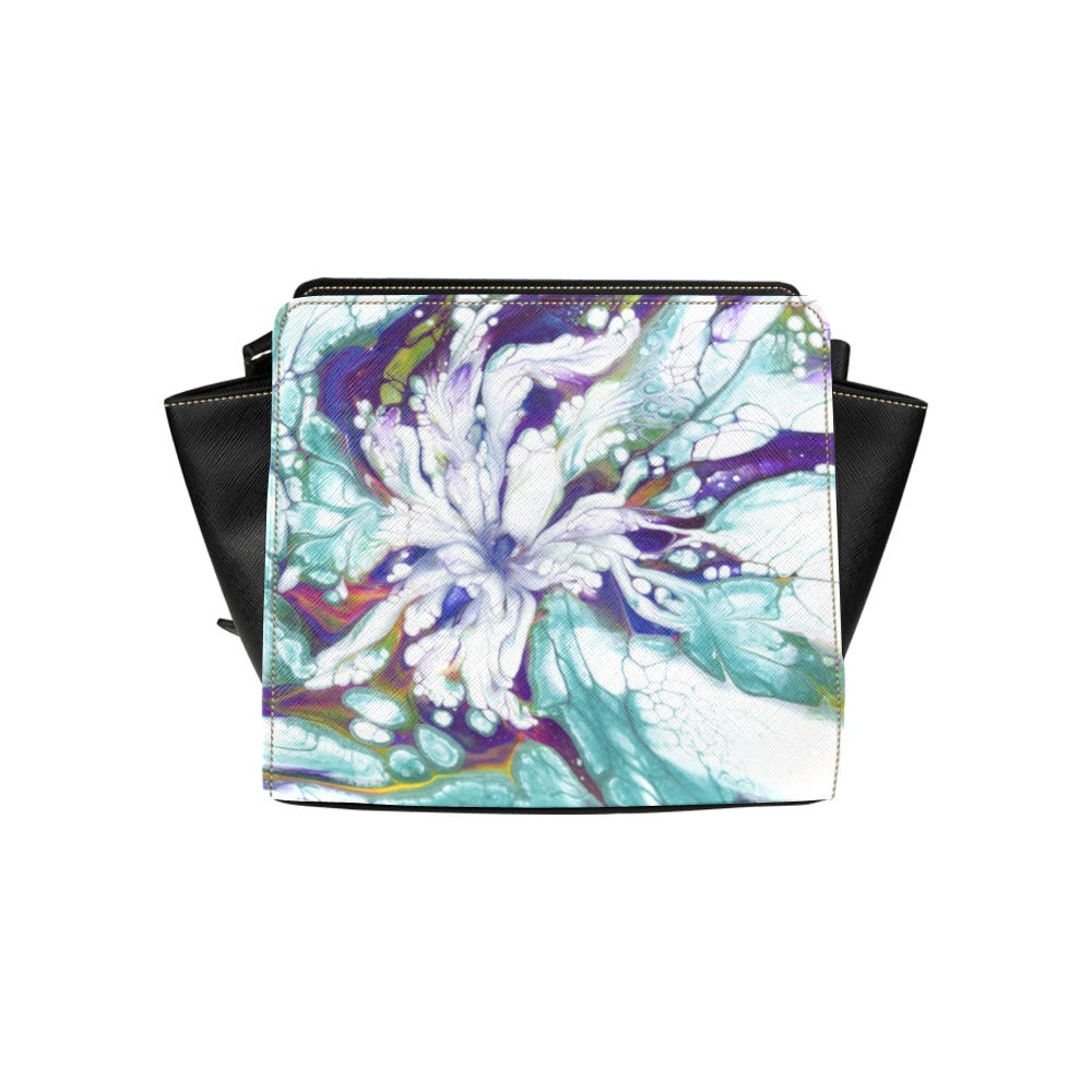 Lace Bloom Satchel Bag (Model 1635)