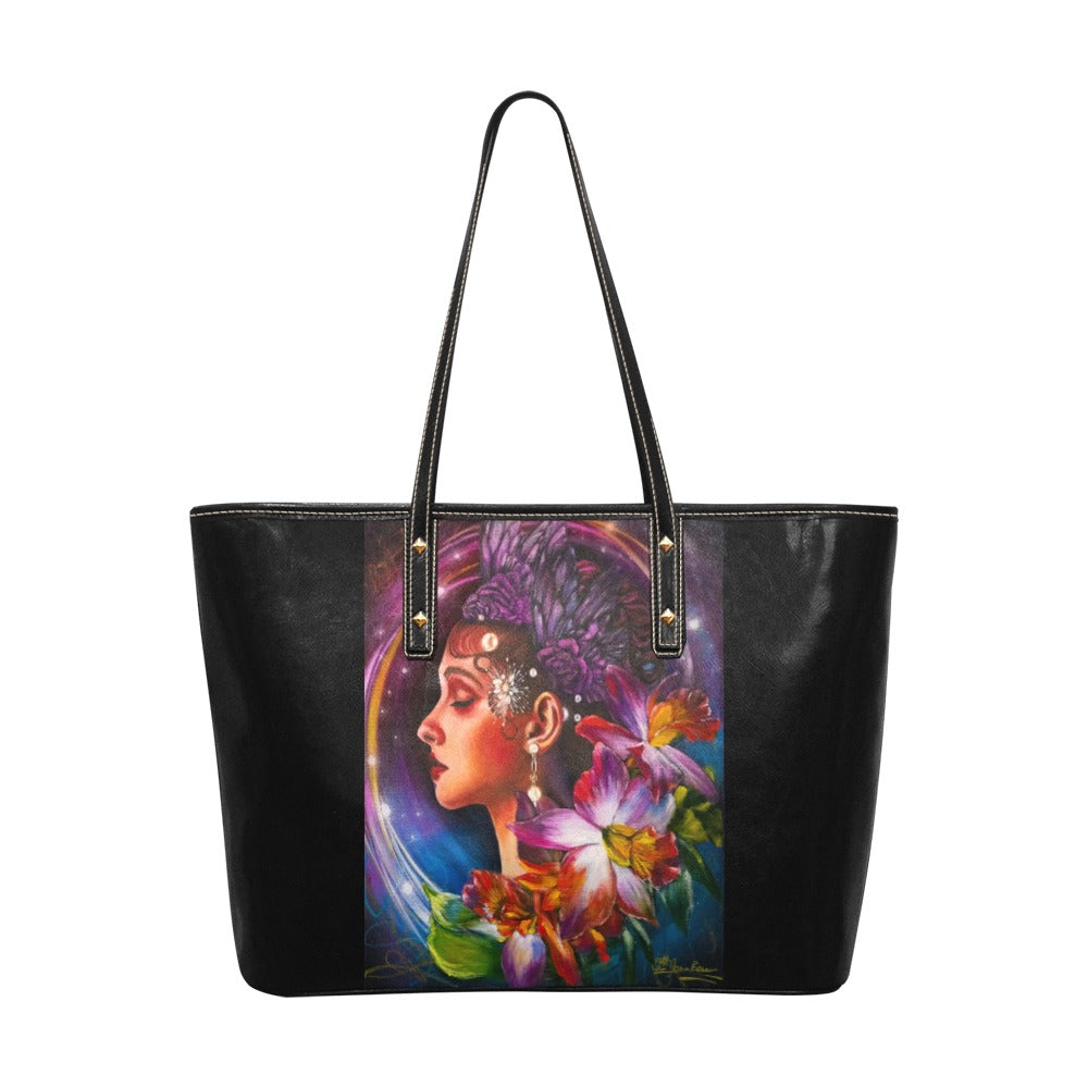 Aura PU Leather Tote Bag(Model1709)