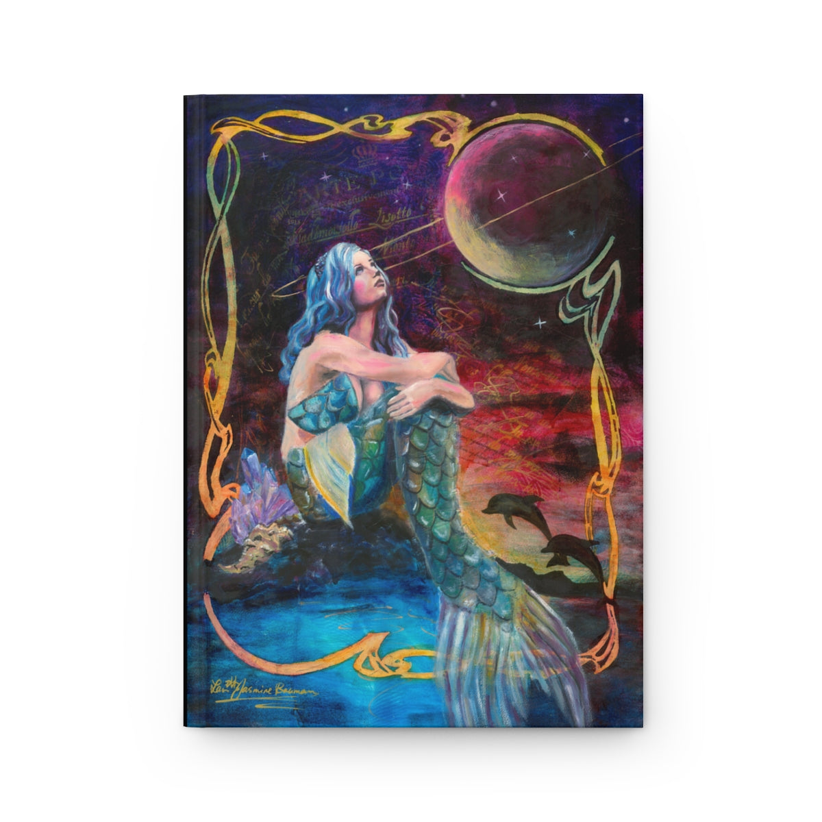 "Mermaid's Dream" Hardcover Journal Matte