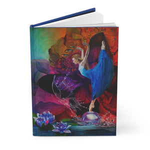 "Transformation" Ballet Art Hardcover Journal Matte