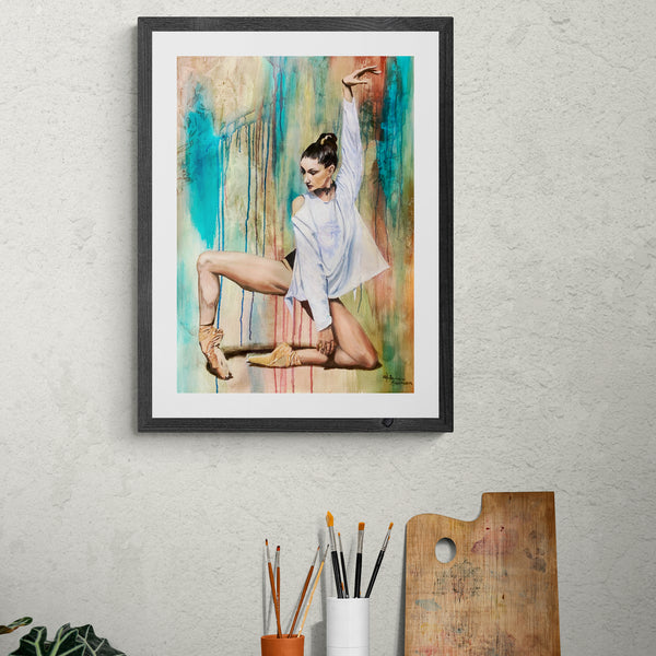 "Focus en Pointe" Original Painting