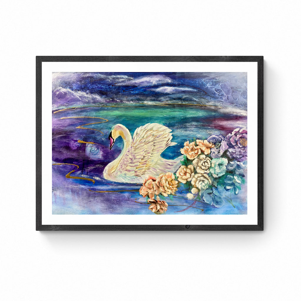 "The Swan" Original Painting