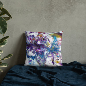 "Ink and Bloom" Basic Pillow