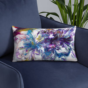 "Ink and Bloom" Basic Pillow