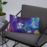 "Flowers and Butterflies" Basic Pillow