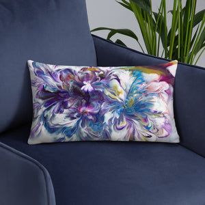 "Ink and Bloom" Basic Pillow