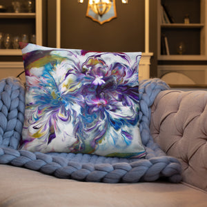 "Ink and Bloom" Basic Pillow