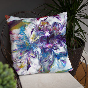 "Ink and Bloom" Basic Pillow