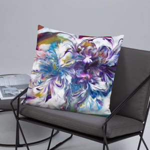 "Ink and Bloom" Basic Pillow