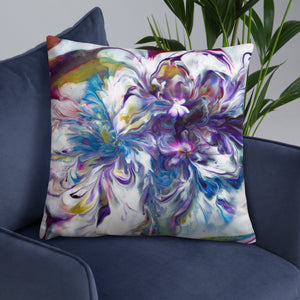 "Ink and Bloom" Basic Pillow