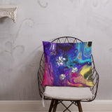 "Flowers and Butterflies" Basic Pillow