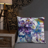 "Ink and Bloom" Basic Pillow