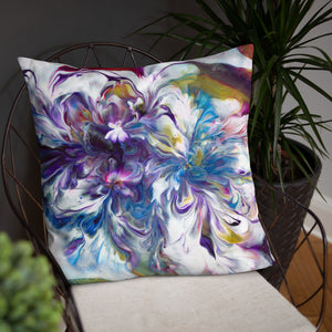 "Ink and Bloom" Basic Pillow