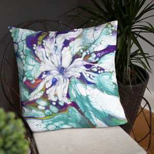 "Lace Bloom" Basic Pillow