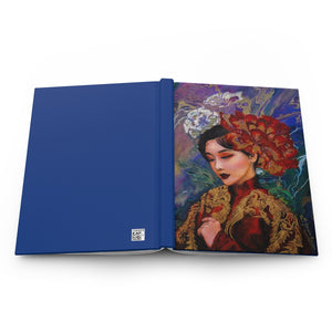 "Crimson Bride" Hardcover Journal Matte