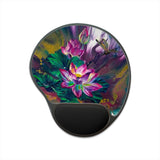 "Flow of Serenity I" Mouse Pad With Wrist Rest