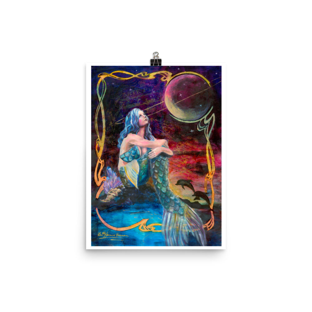 Mermaid's Dream Fine Art Poster