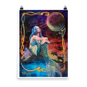 Mermaid's Dream Fine Art Poster