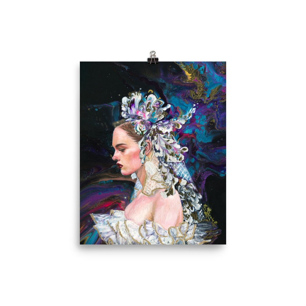 "The Reluctant Bride" Fine Art Poster