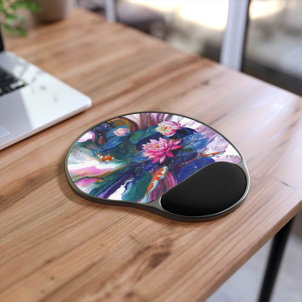 "Flow of Serenity II" Mouse Pad With Wrist Rest