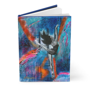 "Breakthrough" Ballet Art Hardcover Journal Matte