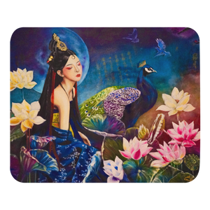 "Peacock Princess" Mouse pad